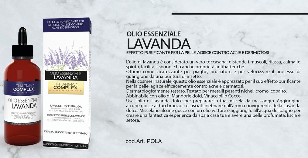 PHARMA COMPLEX OLIO ESSENZIALE LAVANDA 100ml