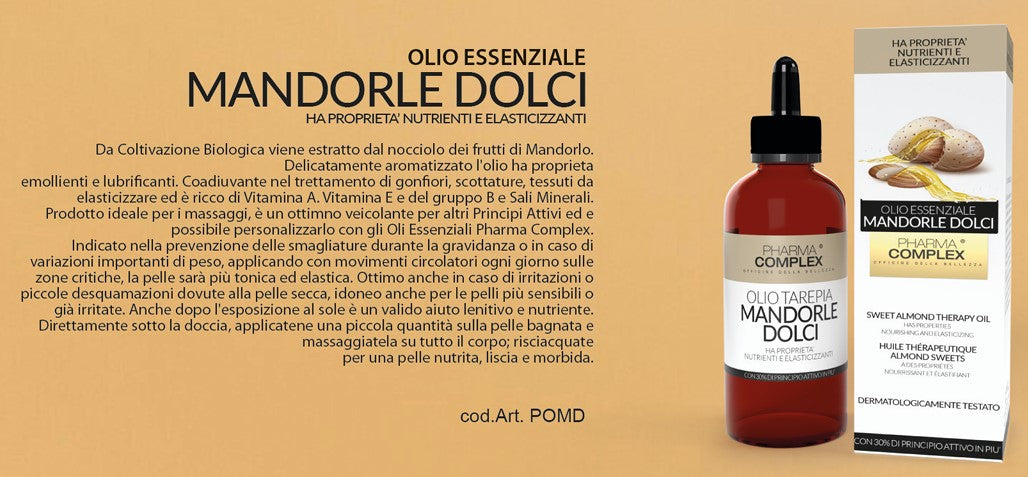 PHARMA COMPLEX OLIO ESSENZIALE MANDORLE DOLCI 100ml