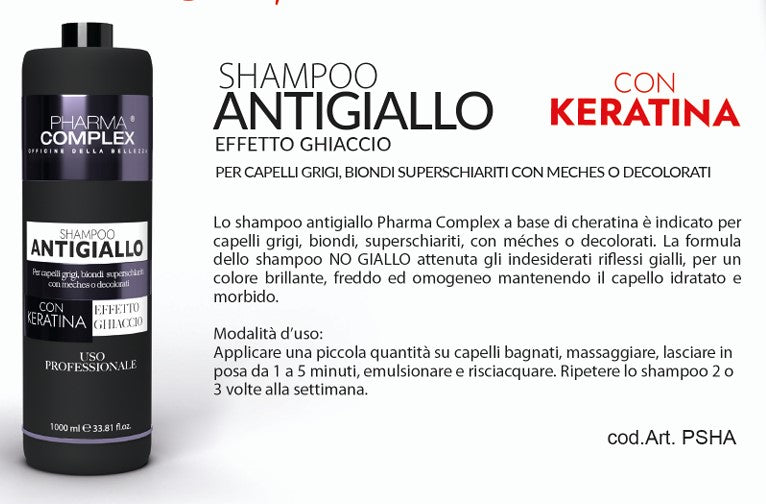 PHARMA COMPLEX SHAMPOO ANTIGIALLO 1000ml