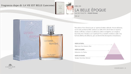 Profumo Conver Scent LA BELLE EPOQUE 100 ml