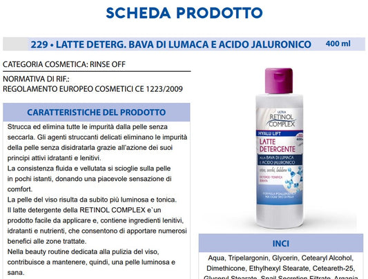 Latte Detergente 400 ml