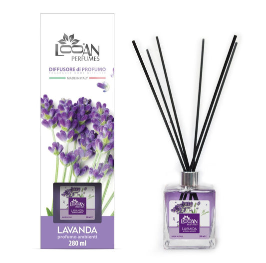 DIFFUSORE DI PROFUMO LAVANDA MAXI FORMATO 280 ML