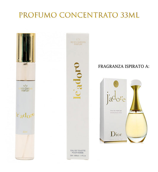 Profumo concentrato LE ADORO 33 ml