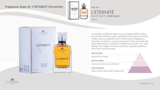 Profumo Conver Scent ETERNITE 100 ml
