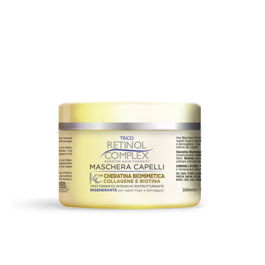 Maschera per Capelli con Cheratina Biomimetica 300 ml