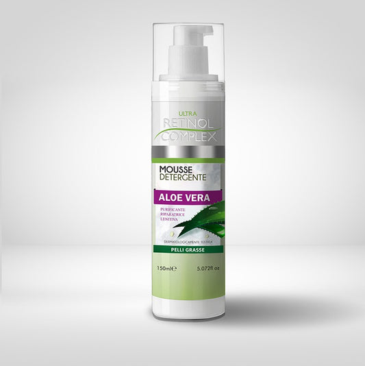 Mousse detergente viso ALOE VERA 150ml