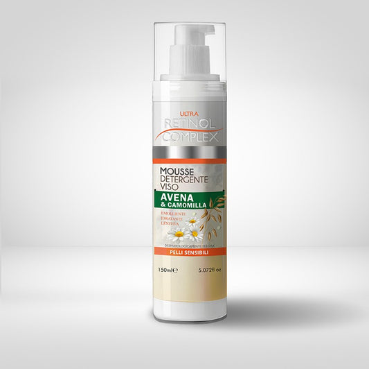 Mousse detergente viso AVENA E CAMOMILLA 150ml