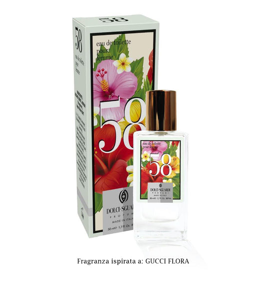 Profumo DOLCI SGUARDI N.58 (Gucci Flora) 50 ml