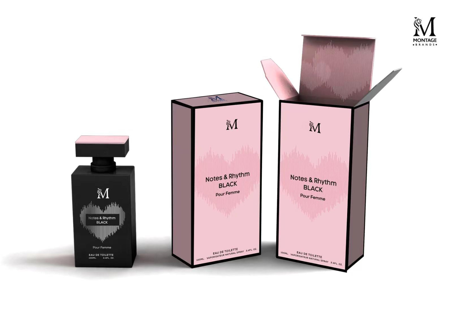 Profumo Montage Notes & Rhythm Black 100 ml