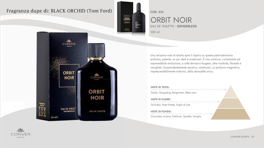 Profumo Conver Scent ORBIT NOIR 100 ml