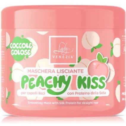 Maschera capelli lisciante PEACHY KISS 500 ml