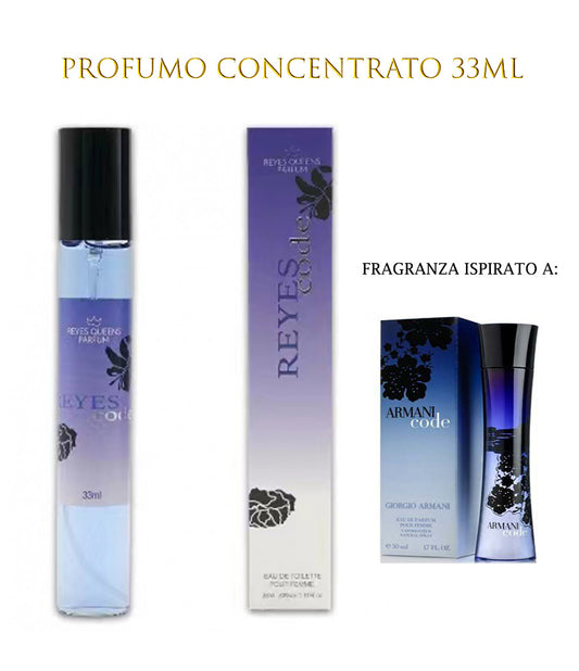 Profumo concentrato REYES CODE 33 ml