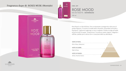 Profumo Conver Scent ROSE MOOD 100 ml
