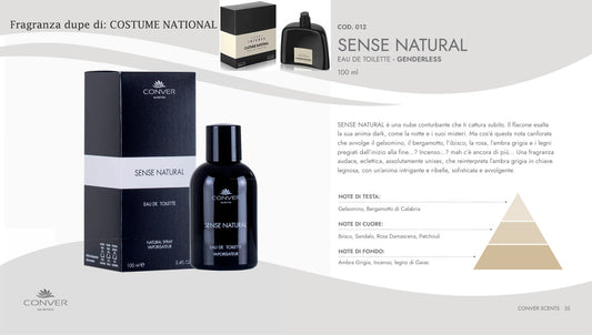 Profumo Conver Scent SENSE NATURAL 100 ml