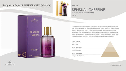 Profumo Conver Scent SENSUAL CAFFEINE 100 ml