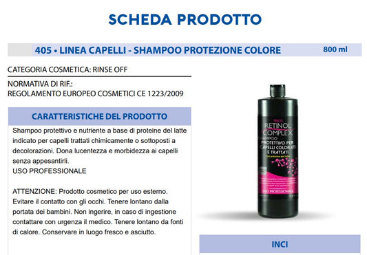 Shampoo Protezione Colore 800 ml