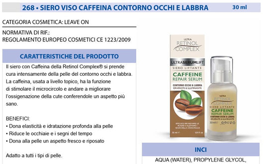 Siero Viso alla Caffeina 30 ml