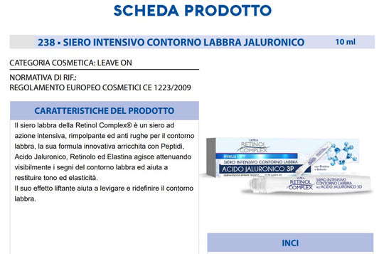 Siero Intensivo Labbra 10 ml