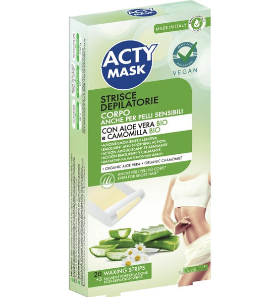 Strisce Depilazione Corpo ACTY MASK 20pz