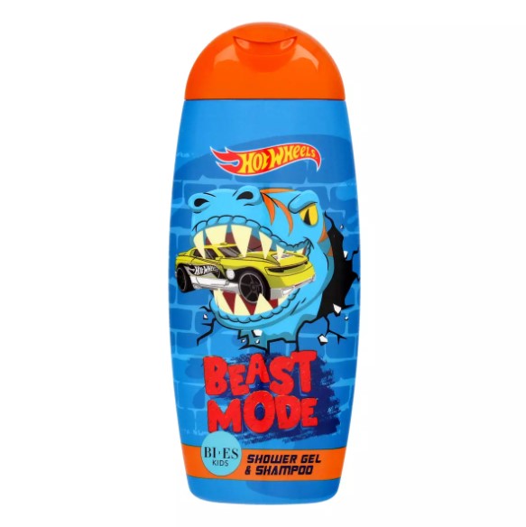 2 in 1 Shampoo Doccia Hot Wheels 250 ml