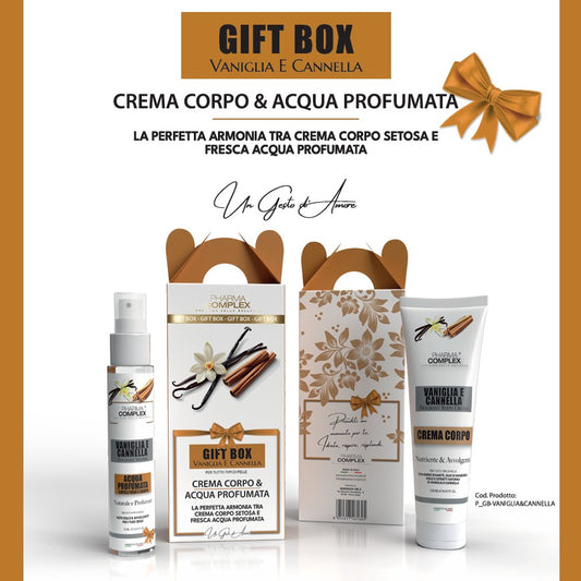 GIFT BOX Pharma Complex VANIGLIA E CANNELLA