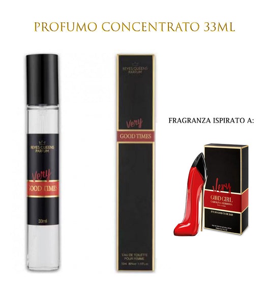 Profumo concentrato VERY GOGGD TIMES 33 ml