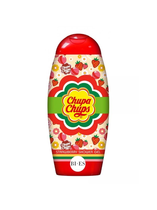 2 in 1 Shampoo Doccia Chupa Chups Fragola 250 ml