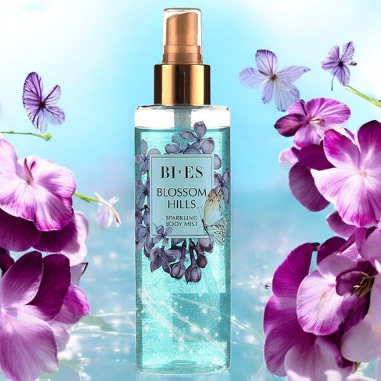 Acqua profumata glitterata Bi.Es. BLOSSOM HILLS 200ml