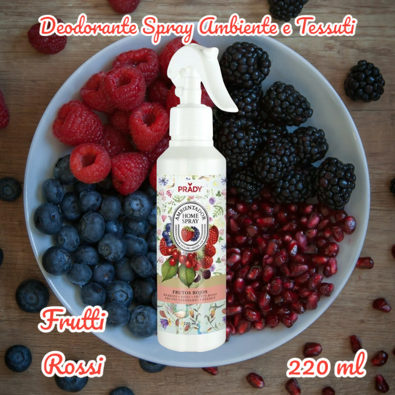 Deodorante Ambiente Spray Frutti Rossi 220 ml