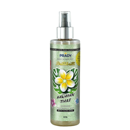 Acqua con Brillantini per Corpo e Capelli 250 ml Hawaii Taire