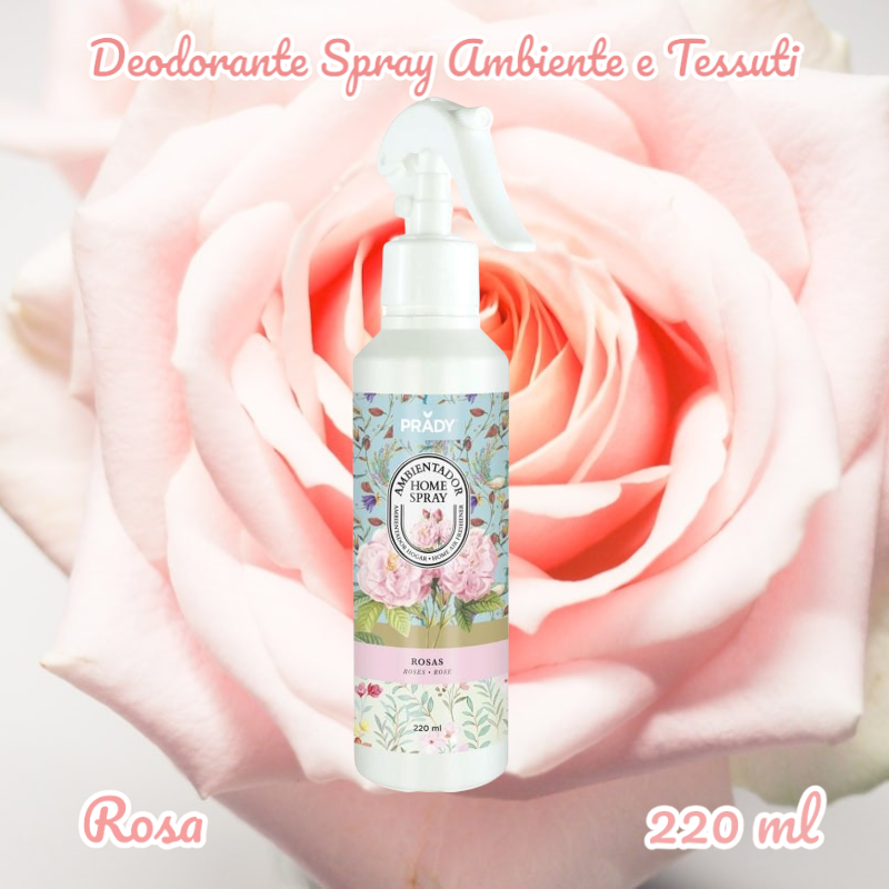 Deodorante Ambiente Spray Rose 220 ml