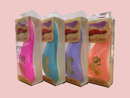 Spazzola DISTRICANTE grande bicolore ROSE